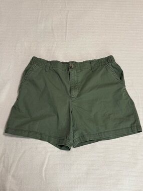 Women’s Olive Green Casual Shorts